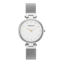 Laden Sie das Bild in den Galerie-Viewer, Kenneth Cole New York Damen-Armbanduhr Analog Quarz Edelstahl KC50511004