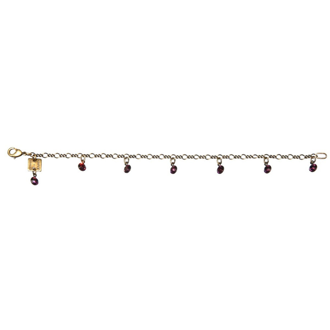 Konplott Armband Armkette Tutui Collection lila amethyst silber