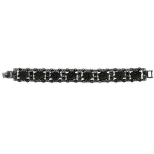 Laden Sie das Bild in den Galerie-Viewer, Konplott Armband Armkette Blood Bite Vampire black Dark