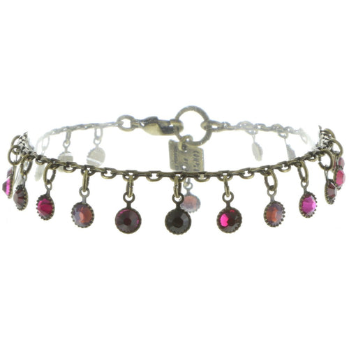 Konplott Armband Armkette Waterfalls dark rose