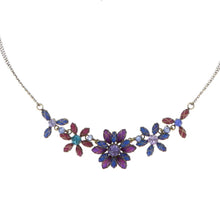 Laden Sie das Bild in den Galerie-Viewer, Konplott Kette Collier Psychodahlia blau/lila extra klein
