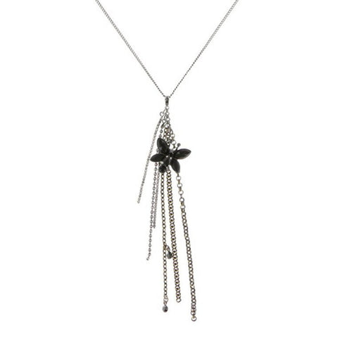 Konplott Halskette Collier Spring Waterfalls schwarz