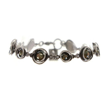 Laden Sie das Bild in den Galerie-Viewer, Konplott Armband Armkette Sparkle Twist dunkel braun