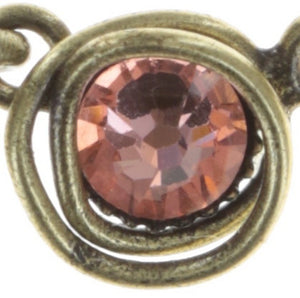 Konplott Halskette Collier Sparkle Twist ping orange