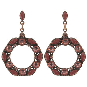 Konplott Ohrringe Ohrhänger Mini Treasure coralline antique cooper