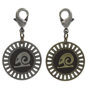 Konplott Anhänger Charm Zodiac Arles/Widder S brass/silver