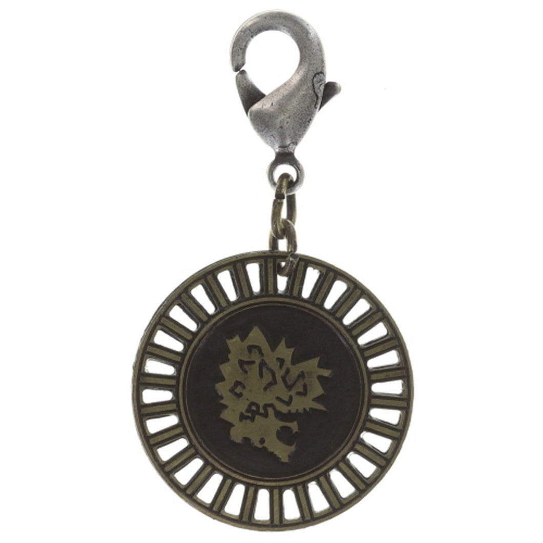 Konplott Anhänger Charm Zodiac Leo/Löwe S brass/silver