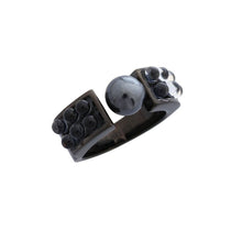 Laden Sie das Bild in den Galerie-Viewer, Misaki Damen Ring Edelstahl Gr.50 CAVIAR QCRRCAVIAR50