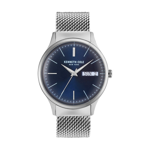 Kenneth Cole New York Herren Uhr Armbanduhr Edelstahl KC50587001