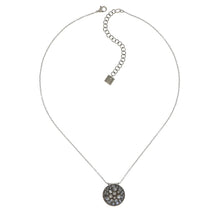 Laden Sie das Bild in den Galerie-Viewer, Konplott Halskette Collier Orchid Hybrid white crystal moonlight silber