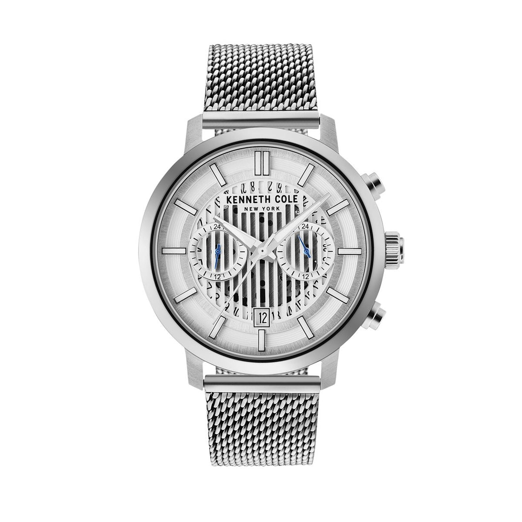 Kenneth Cole New York Herren Uhr Armbanduhr Edelstahl KC50572001