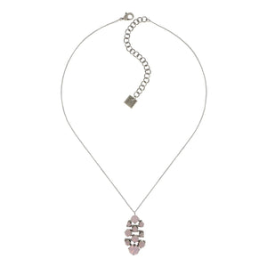 Konplott Halskette Collier Love Me Tender, Love Me Sweet pink rose