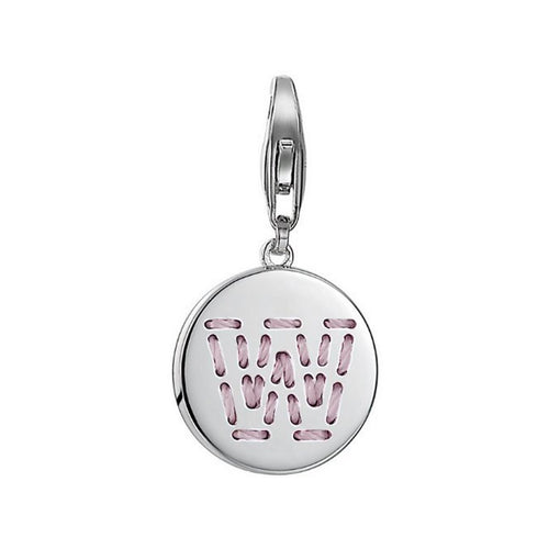 Esprit Anhänger Charms Silber Letter Fabric W ESCH91144A000
