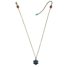 Laden Sie das Bild in den Galerie-Viewer, Konplott Halskette hängend Collier Bended Lights blau