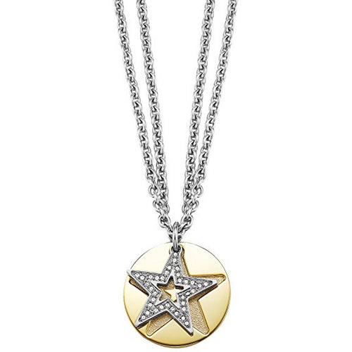 Esprit Damen Kette Edelstahl Rosé Zirkonia Great Star ESNL11844B800-1