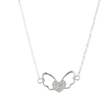 Laden Sie das Bild in den Galerie-Viewer, Scout Kinder Armkette Kette Silber Schmetterling Herz 265000001-n