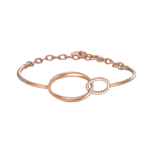 Esprit Damen Armband Armspange Edelstahl Rosé ESBA11296C600