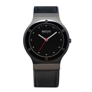 Bering Unisex Uhr Armbanduhr Slim Ceramic - 32538-447 Leder