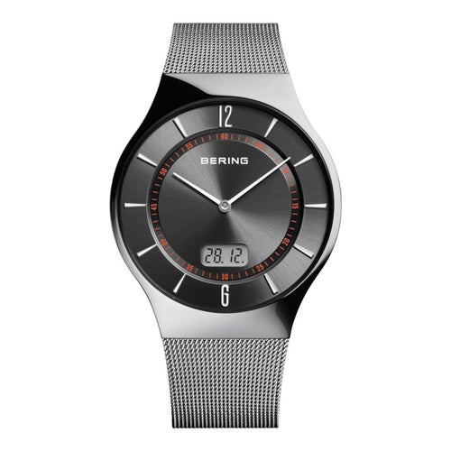 Bering Herren Uhr Armbanduhr 51640-077-1 Funkuhr Edelstahl