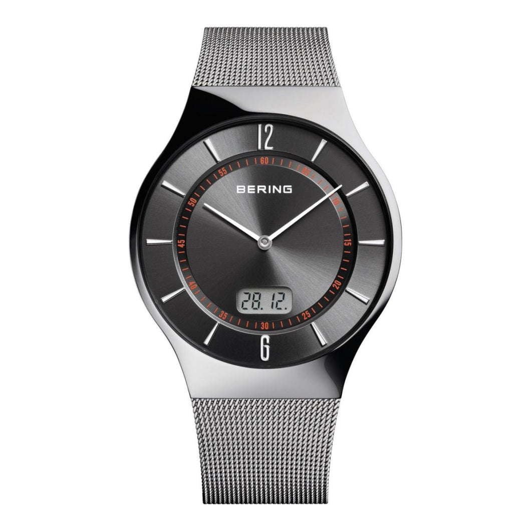 Bering Herren Uhr Armbanduhr 51640-077-1 Funkuhr Edelstahl