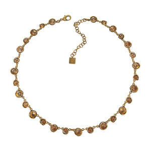 Konplott Halskette Collier Sparkle Twist beige
