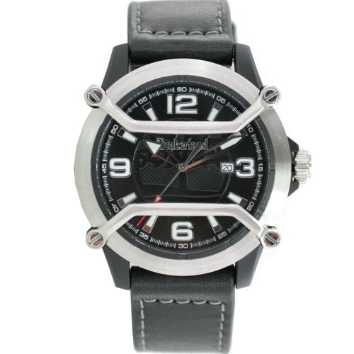 Timberland Herren Uhr Armbanduhr Leder Analog TBL.13867JPBS/02
