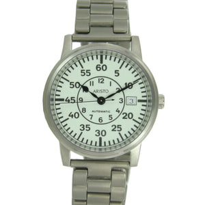Aristo Unisex Uhr Armbanduhr U-Boot Uhr Automatik Titan 5H92TIB