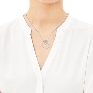 s.Oliver Jewel Damen Kette Halskette Silber Herz Zirkonia 2026084