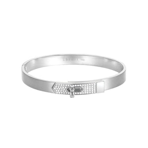 Esprit Damen Armband Armreif JW50226 Edelstahl Silber ESBA11178A600