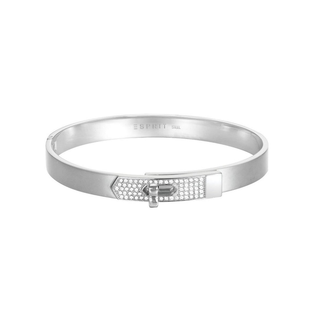 Esprit Damen Armband Armreif JW50226 Edelstahl Silber ESBA11178A600