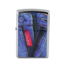 Laden Sie das Bild in den Galerie-Viewer, Zippo Feuerzeug Modell 612 DENIM FLY ZIPPER