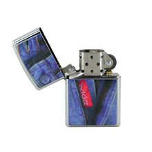 Laden Sie das Bild in den Galerie-Viewer, Zippo Feuerzeug Modell 612 DENIM FLY ZIPPER