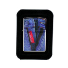 Laden Sie das Bild in den Galerie-Viewer, Zippo Feuerzeug Modell 612 DENIM FLY ZIPPER