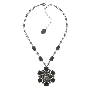 Konplott Kette Collier Blood Bite Vampire black Dark - Big