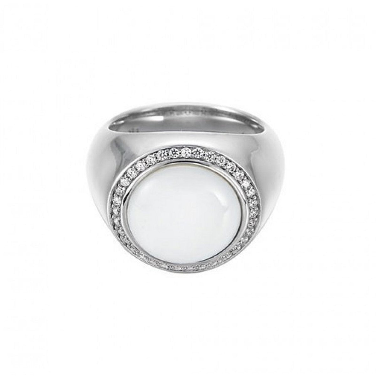 Esprit Damenring Ballroom Aus Sterling-Silber 925, Größe 58 (ca. 18,5) – Eleganter Ring In Light Purple