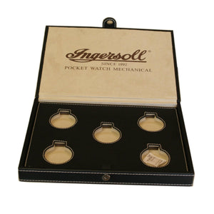 Ingersoll Uhrenbox Taschenuhren schwarz