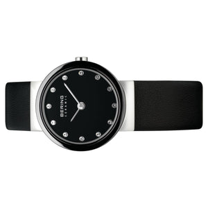 Bering Damen Uhr Armbanduhr Slim Ceramic - 10725-442 Leder
