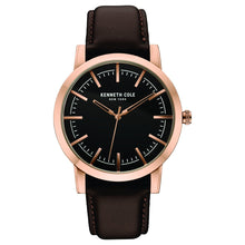 Laden Sie das Bild in den Galerie-Viewer, Kenneth Cole New York Herren-Armbanduhr Analog Quarz Leder 10030809