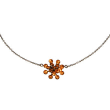 Laden Sie das Bild in den Galerie-Viewer, Konplott Halskette hängend Collier Magic Fireball gelb Topaz