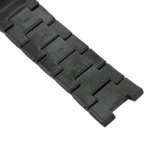 Ingersoll Ersatzband für Uhren Edelstahl Faltschl. Schwarz IN1507 24 mm