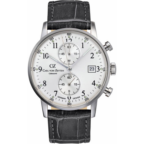 Carl von Zeyten Herren Uhr Armbanduhr Quarz Todtnau CVZ0012SL