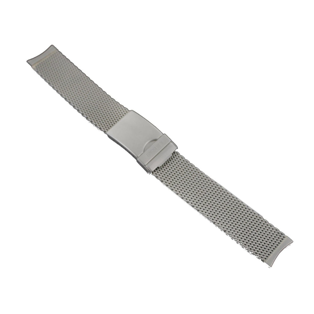 Vollmer Uhrenarmband Milanaiseband Edelstahl 20 mm für ME-209M