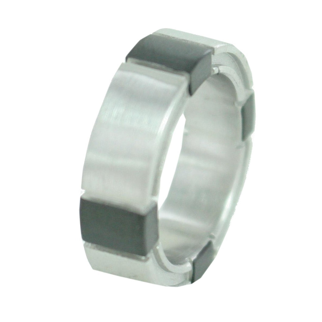 Esprit Herren Ring Edelstahl On Edge Gr.19 ESRG11043A190