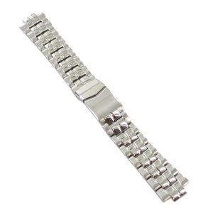 Ingersoll Ersatzband für Uhren Edelstahl Faltschl. Silber 23.5 mm matt/p lang