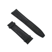 Laden Sie das Bild in den Galerie-Viewer, Ingersoll Ersatzband für Uhren Leder schwarz Kroko 23 mm