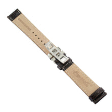 Laden Sie das Bild in den Galerie-Viewer, Ingersoll Ersatzband für Uhren Leder braun glänzend Kroko Faltschl. Si 20 mm