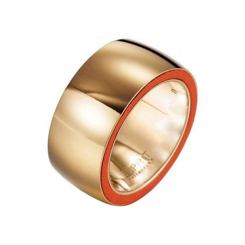 Esprit Damen Ring Edelstahl PERSEPHONE ORANGE ELRG12117C1