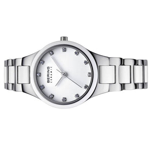 Bering Damen Uhr Armbanduhr Slim Ceramic - 32327-754 Edelstahl