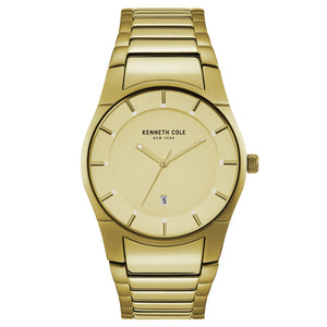 Kenneth Cole New York Herren-Armbanduhr Analog Quarz Edelstahl 10027726