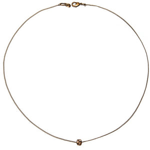 Konplott Halskette Disco Balls beige Kristall goldener Schatten